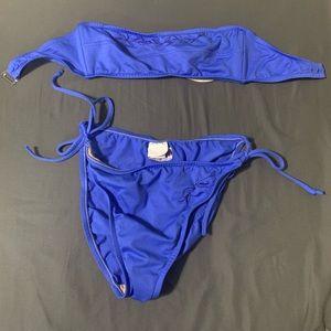 Mossino bathing suit, size small both top & bottom